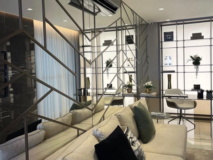 Espelhos — projeto executado pela FSGlass